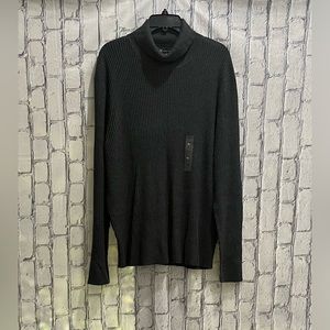 Macy’s INC International Concepts :Xl  Men Sweater Turtleneck Dark Grey Knit
